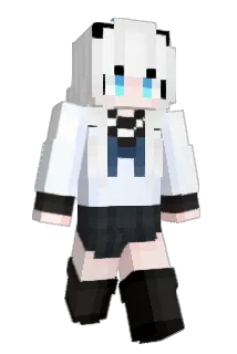 1WM74 Minecraft avatar full body