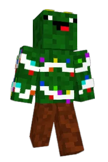 1Weihnachtsbaum Minecraft avatar full body