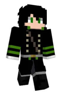 1Yuu Minecraft avatar full body