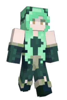 1_Bee_Leaf_Apple Minecraft avatar full body