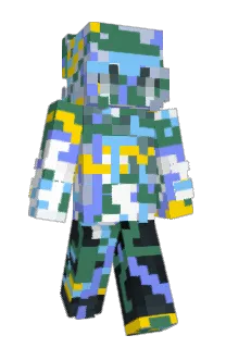 Front of Minecraft skin