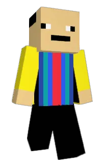 Front of Russfuss's skin
