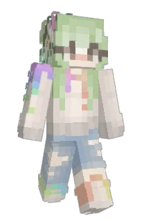 Front of Lilmeg's skin