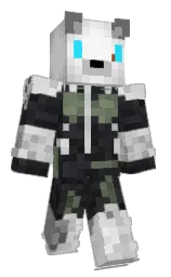 Mimi_Outlook's Minecraft skin wearing the Pan cape