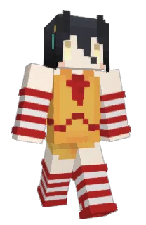 Front of cafee's skin