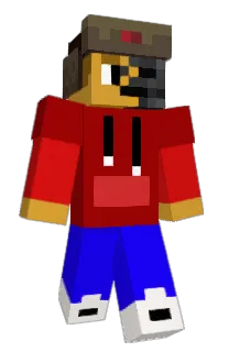 Front of Gilroch's skin