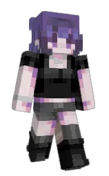 Alley_C4T's Minecraft skin wearing the Pan cape