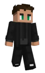 AceHimself's Minecraft skin wearing the Mojang Office cape