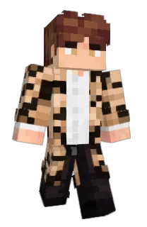 Front of Worlite's skin