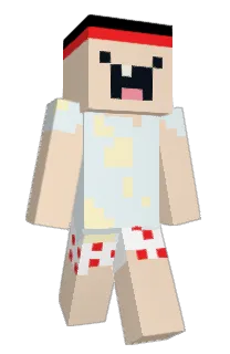 Front of Minecraft skin