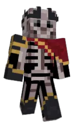 Harpeizanae's Minecraft skin wearing the Migrator cape