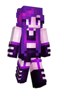 Front of SkunkyKitten's skin