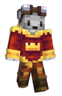 Front of phox's skin