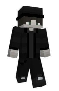 Front of Flagman's skin