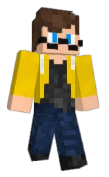 DarkForceIsaac's Minecraft skin wearing the Founder's cape
