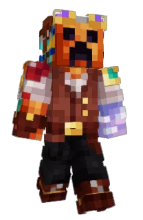 Front of MinePortal's skin