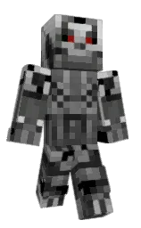 silver and mine shaft Minecraft skin — Classic model