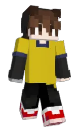 bird flower and tuatara Minecraft skin — Slim model