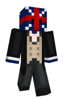 Front of Minecraft skin