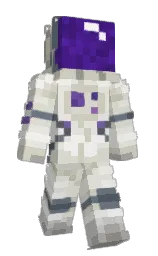 AndroseXD's Minecraft skin wearing the Migrator cape