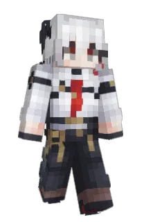 Front of BumNom's skin