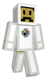 kitchendroop's Minecraft skin wearing the Vanilla cape