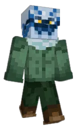 mineral green and botticelli Minecraft skin — Classic model — first worn by LimpiarV2