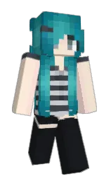 Slim Minecraft skin