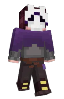 Front of WanderingMoth's skin