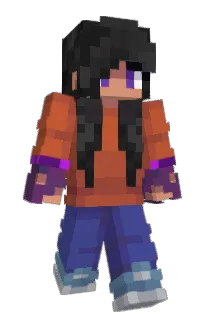 Front of AymaWolf's skin