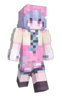 Front of LePiemon's skin