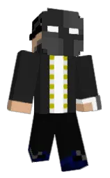 mine shaft and cod gray Minecraft skin — Classic model