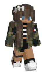 taupe and muddy waters Minecraft skin — Slim model — first worn by Sexyshot