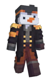 Front of cayci's skin