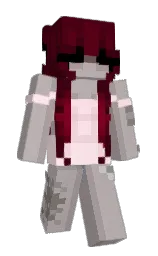 ghstsyd's Minecraft skin wearing the Aurora cape