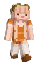 tuft bush and corvette Minecraft skin — Slim model — first worn by dudthlu