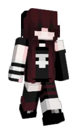 Slim Minecraft skin