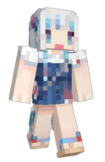 Front of Rydewr's skin
