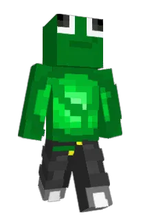 Front of IsLetuce's skin