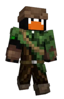 Front of Minecraft skin