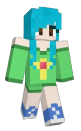 KiipaMC's Minecraft skin wearing the 15th Anniversary cape
