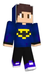 cod gray and catalina blue Minecraft skin — Classic model — first worn by o_Jey