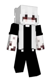 Front of Discra's skin