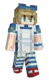 Slim Minecraft skin