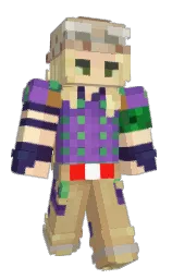 Arbok_XoX's Minecraft skin wearing the Migrator cape