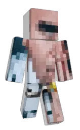 white and link water Minecraft skin — Classic model — first worn by MuzzaIsMuzza