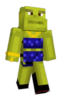 Front of Minecraft skin