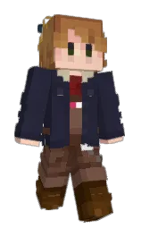 steel gray and millbrook Minecraft skin — Slim model — first worn by EmmaAnimation