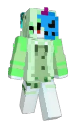 gossip and twilight blue Minecraft skin — Slim model — first worn by itsBaoNamXD