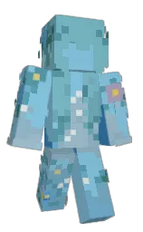 bermuda and glacier Minecraft skin — Classic model